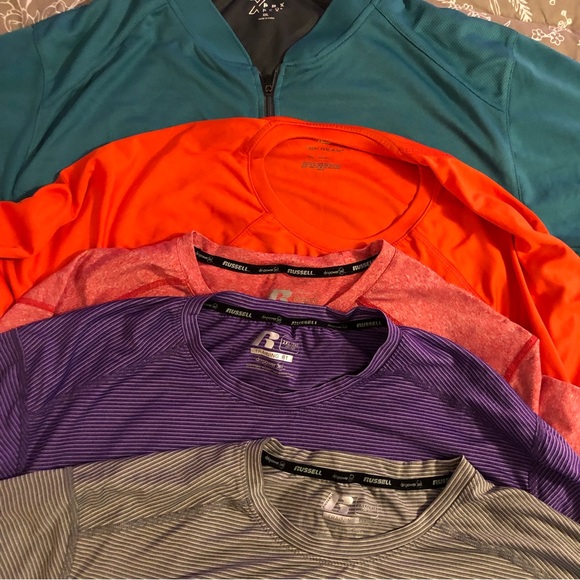 5 - XXL tops. Menswear 2XL Pullover shirts - set of 5 - Picture 3 of 10